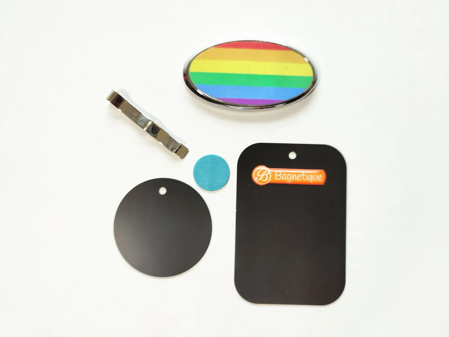 Rainbow Flag | Magnetic Phone & Key holder | For your bag, your car, your kitchen and more